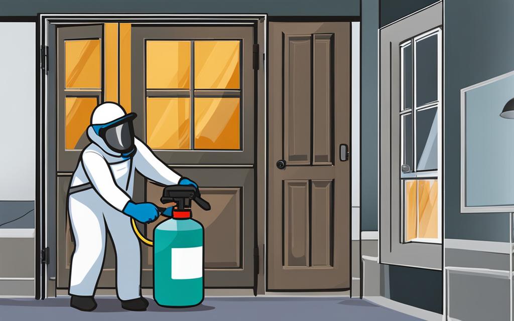 Ilustración de Fumigación por Gas